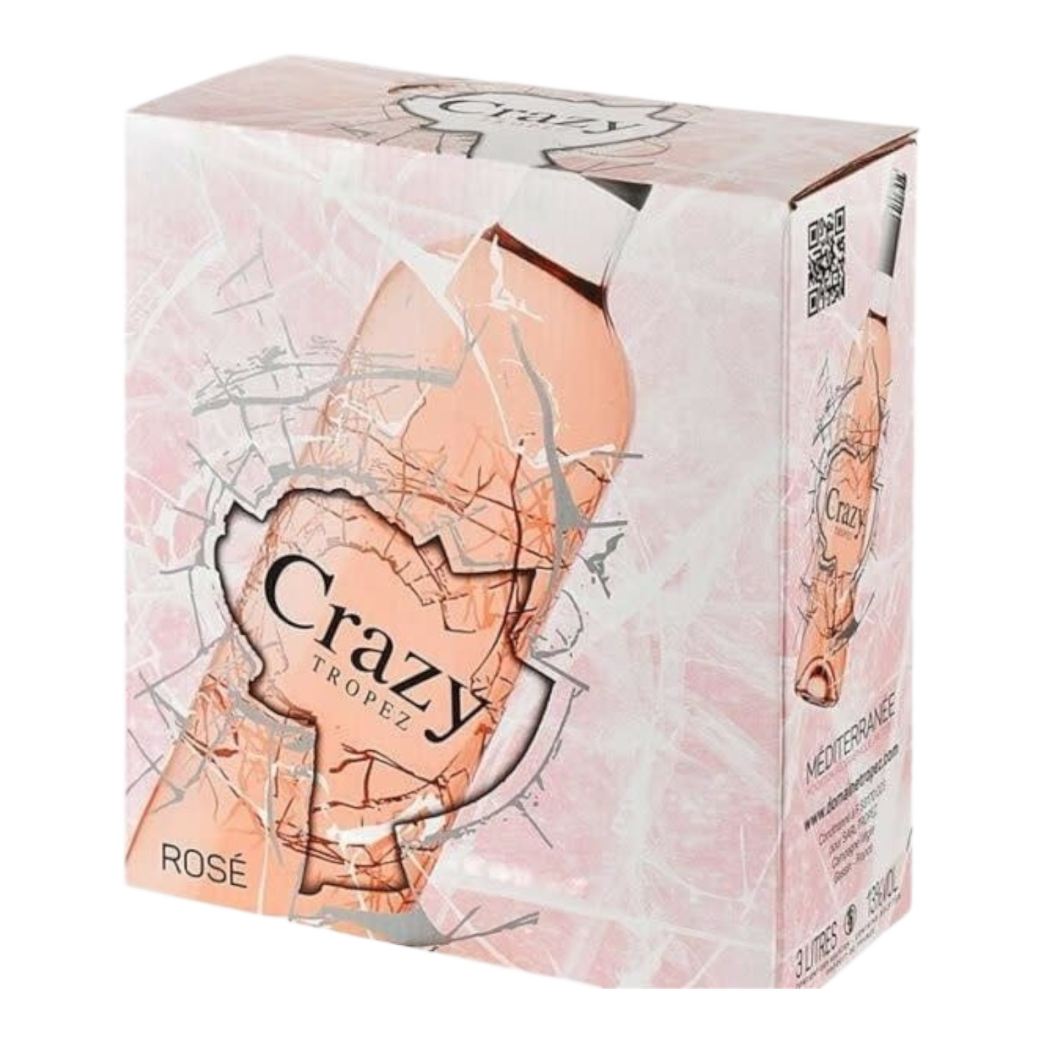 Crazy Tropez Rosé Box 13° - 3 Liter