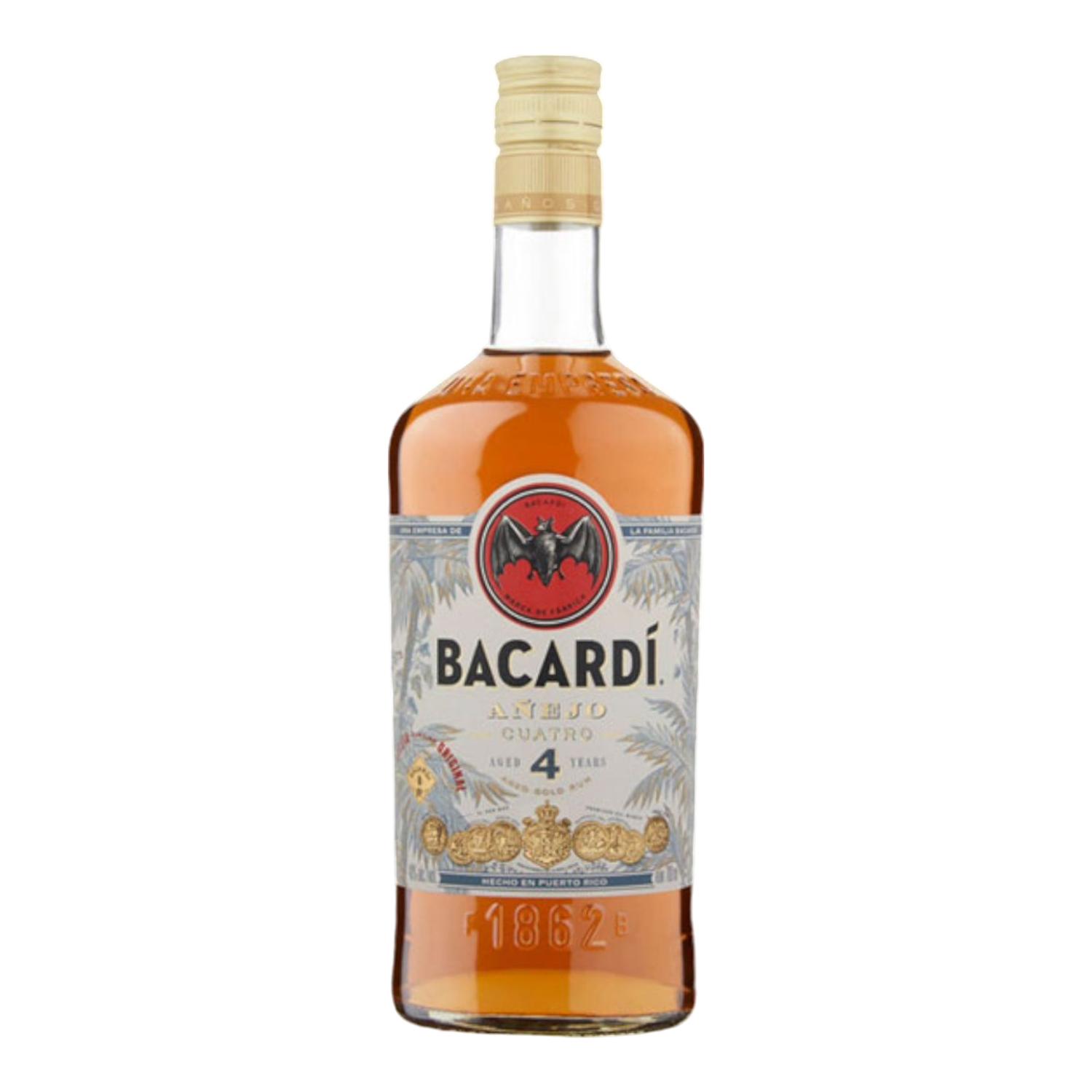 Bacardi 4 Anos 40° - 0,7L