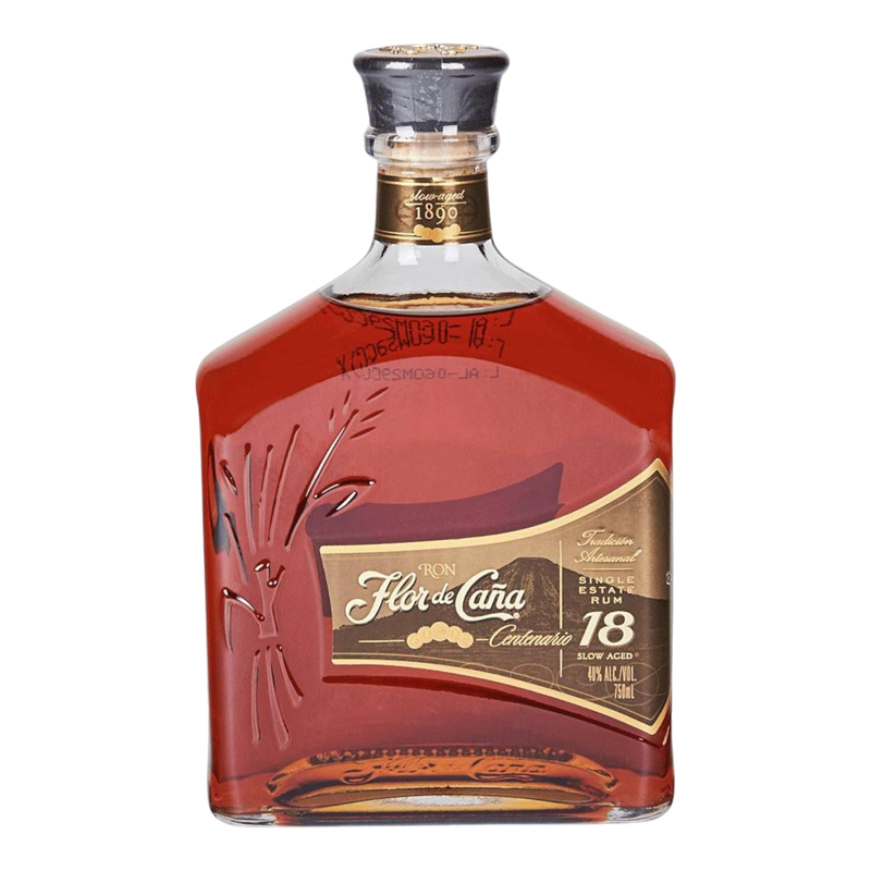 Rum Flor de Cana centenario gold 18 jaar 40° - 0.7L