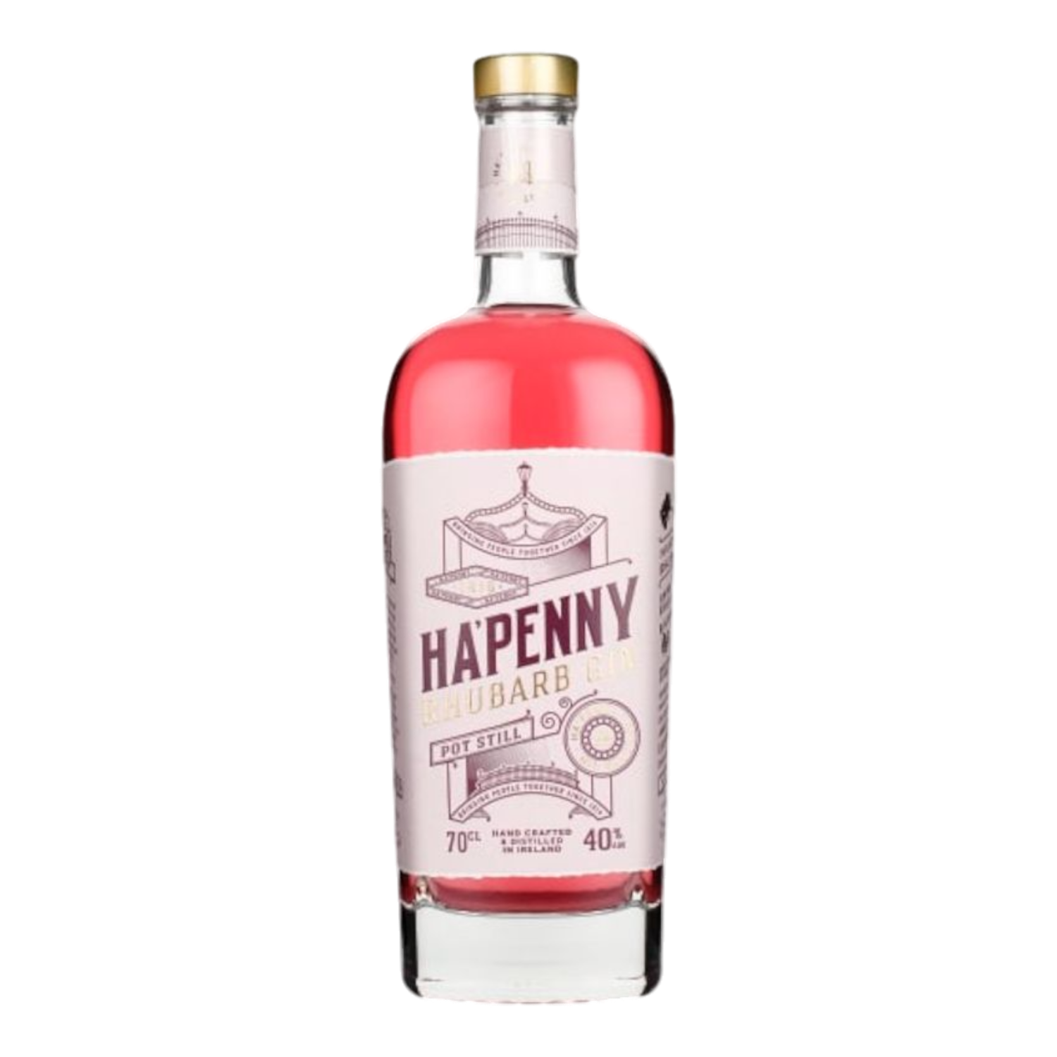 Ha&#39;Penny Rhubarb Gin 40° - 0,7L