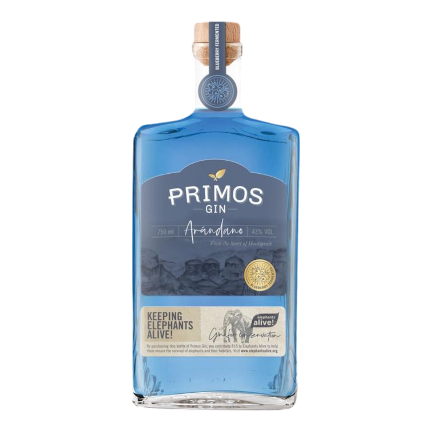 Primos Blueberry gin 0.7L