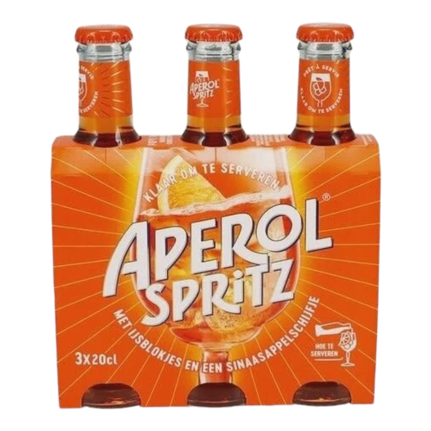 Aperol Spritz 9° - 0,2L - 3-pack