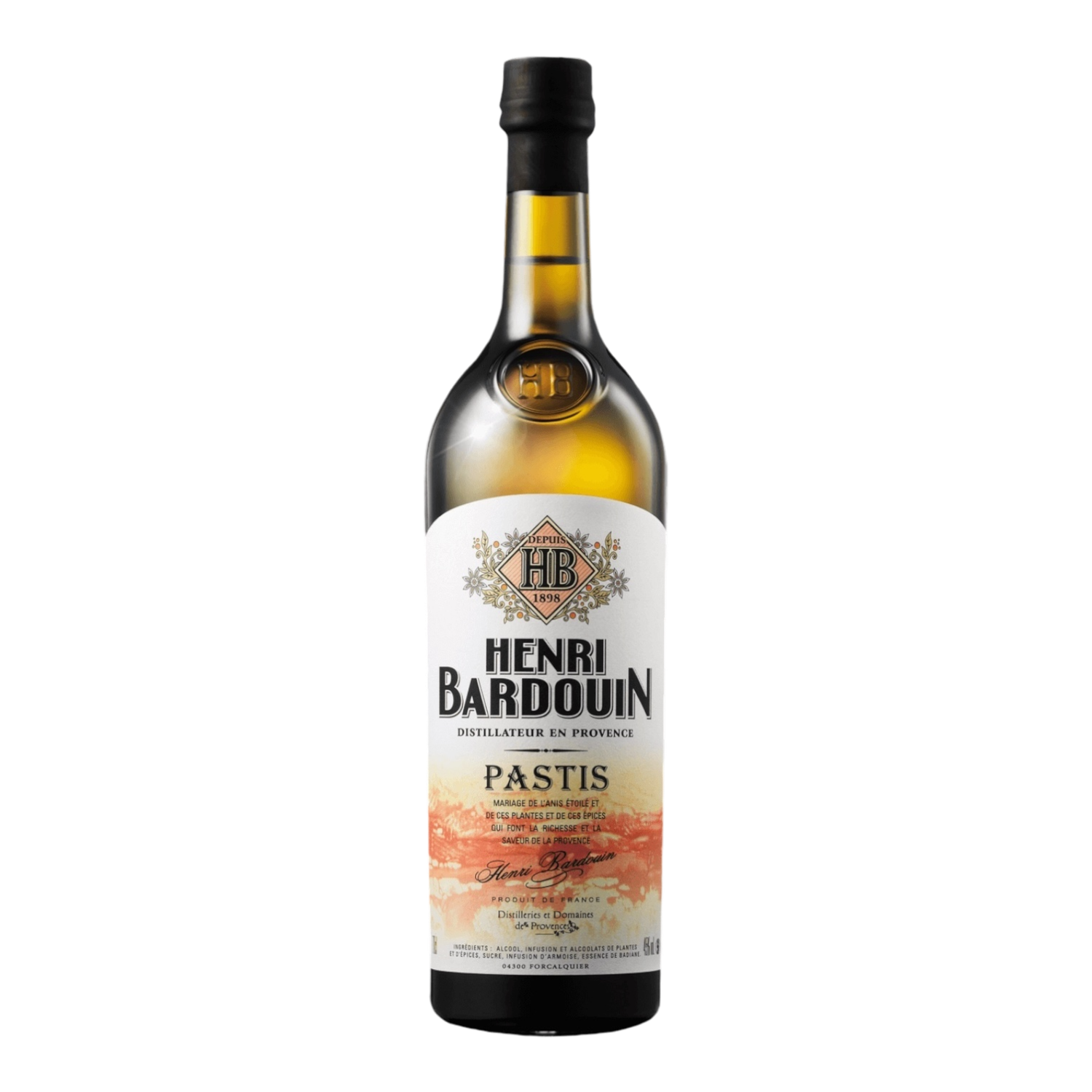 Henri Bardouin Pastis 45° - 0.7L