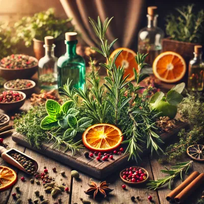 Botanicals voor gin