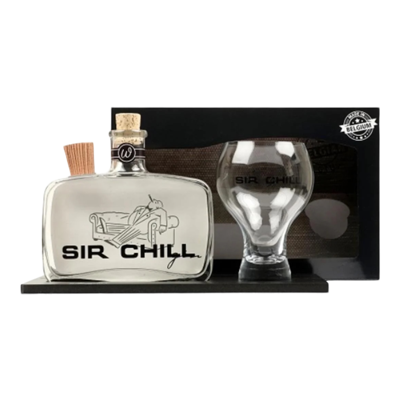 Sir chill Gin 0.5L + Glas &amp; Display