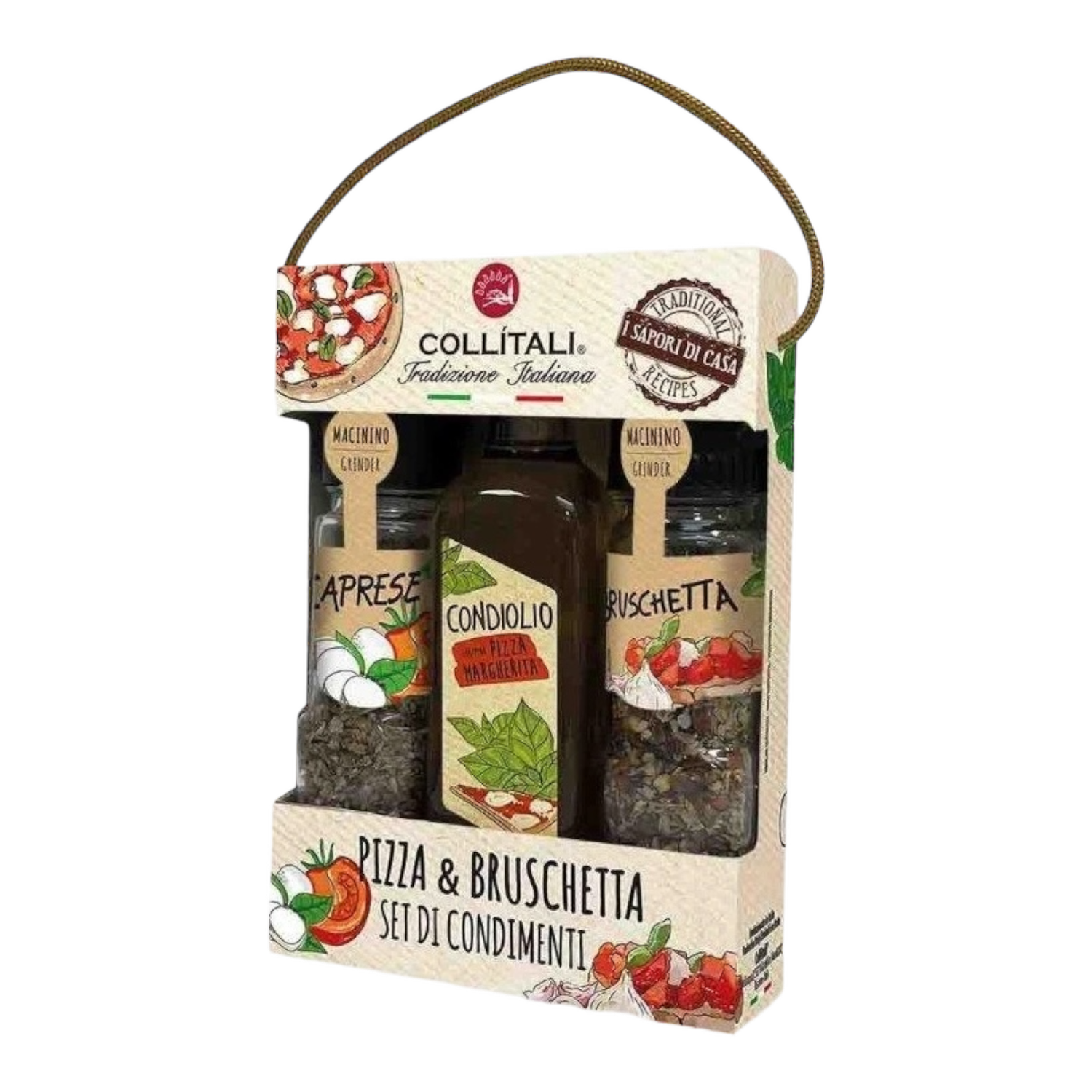 pizza &amp; bruschetta set 20g+13g+100ml