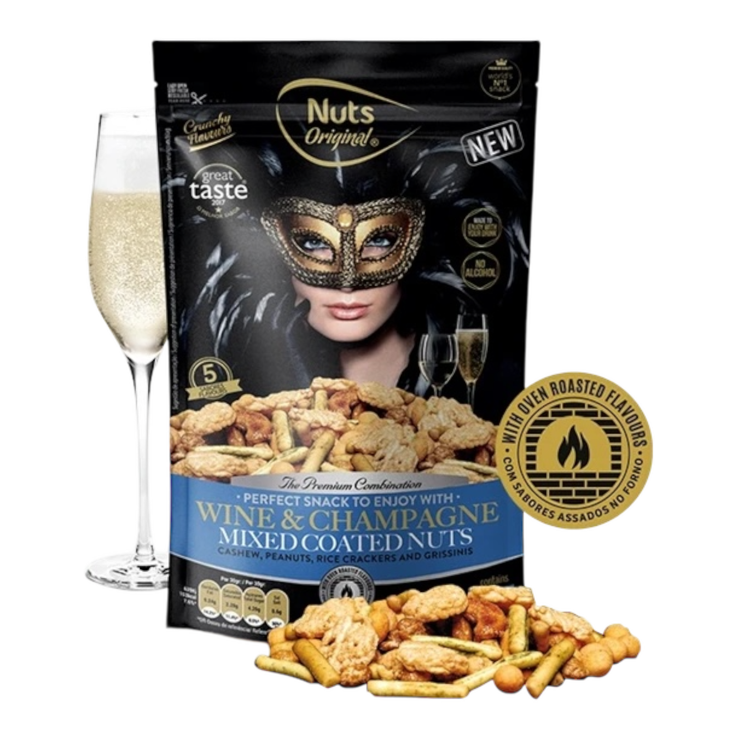 notenmix wine &amp; champagne 120gr
