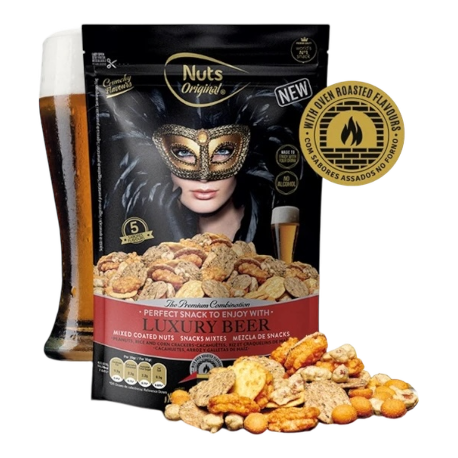 notenmix luxury beer 150gr