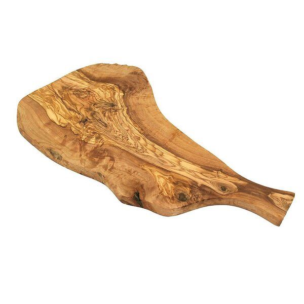 Rustieke serveerplank met handvat, lengte ca. 40 – 44 cm