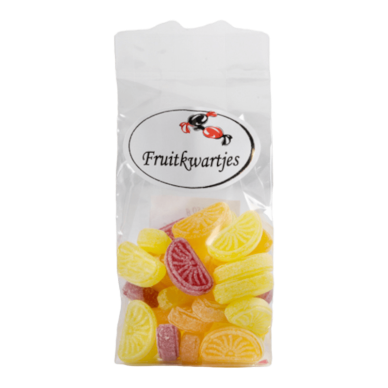 Fruitkwartjes 150G Edel