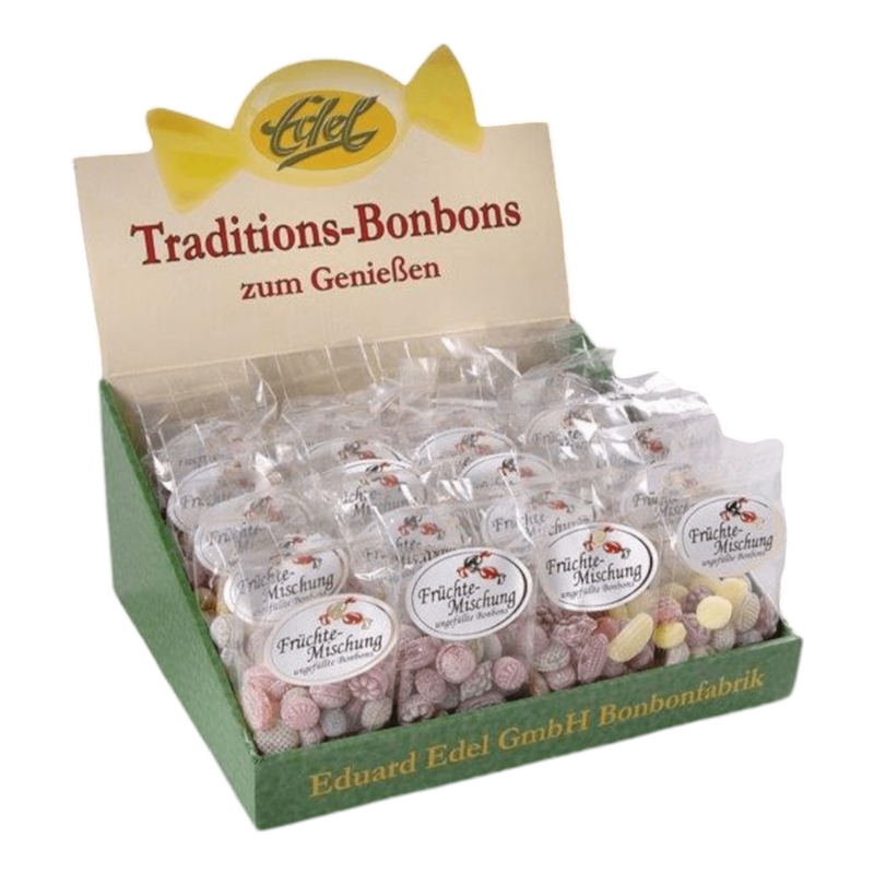 Fruitmélange Snoepjes Display 150G Edel