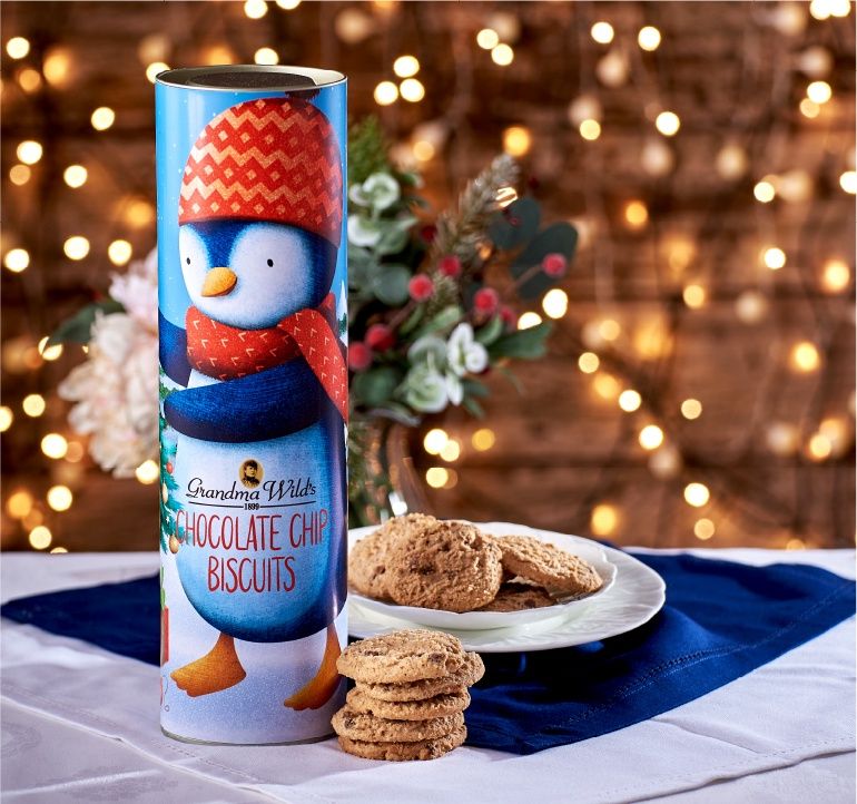 PENGUIN GIANT TUBE BISCUITS 200GR