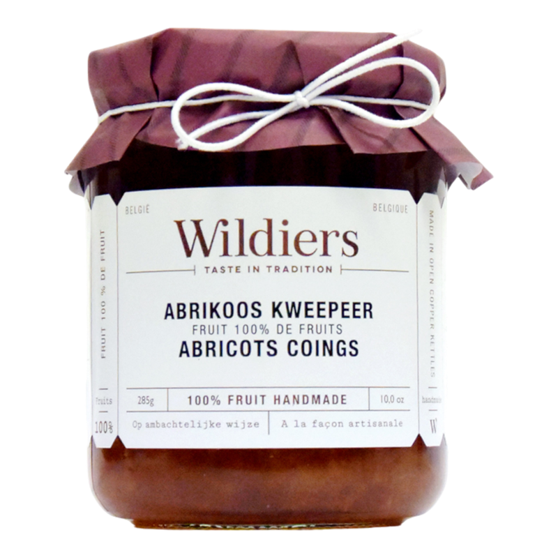 WILDIERS 100% FRUIT ABRIKOOS KWEEPEREN 285 GR