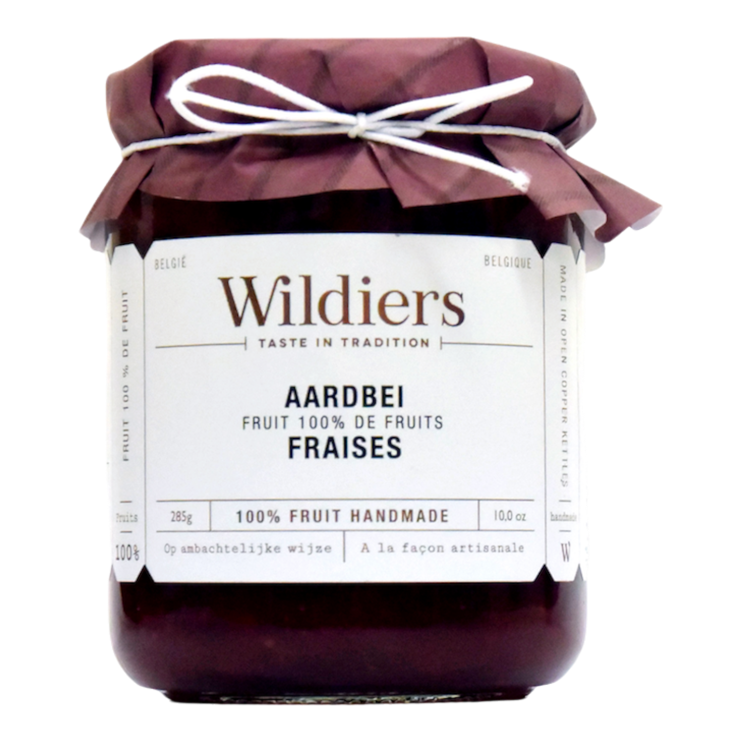 WILDIERS 100% FRUIT AARDBEI 285 GR