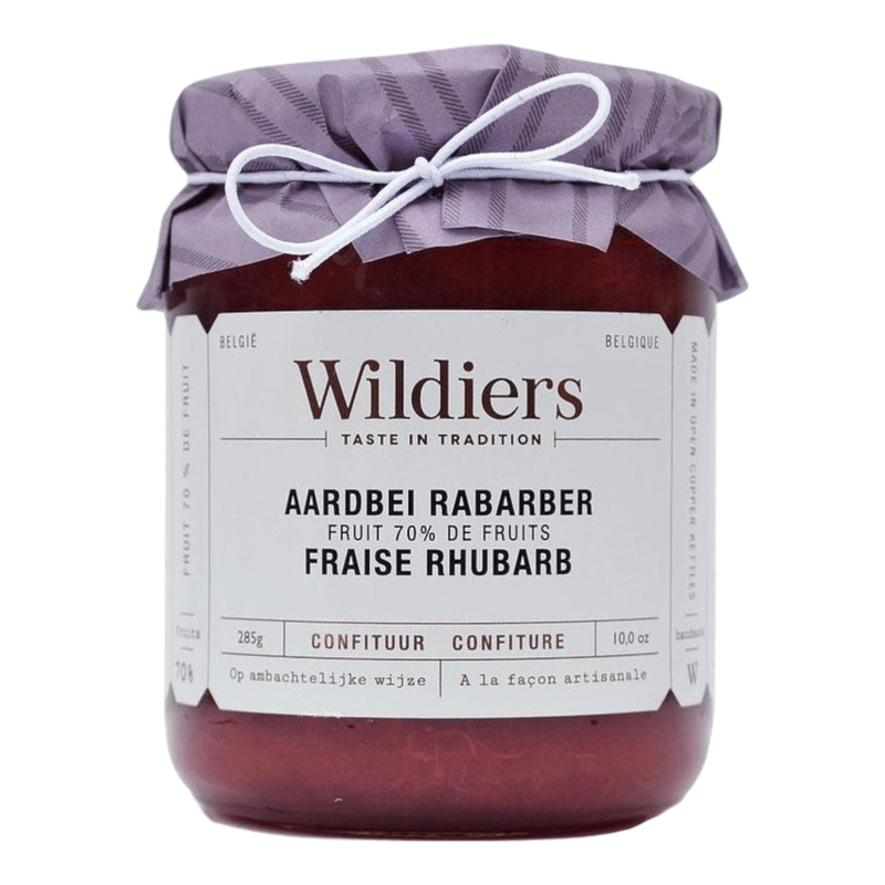 WILDIERS 70% FRUIT AARDBEI RABARBER 285 GR