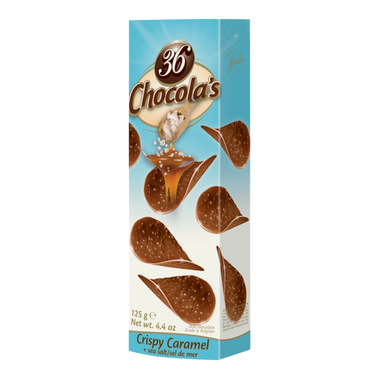 HAMLET 36 CHOCOLA&#39;S CARAMEL BEURRE SALEE 125gr