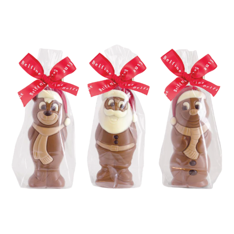 Belfine Zakje Kerstfiguurtjes 55gr
