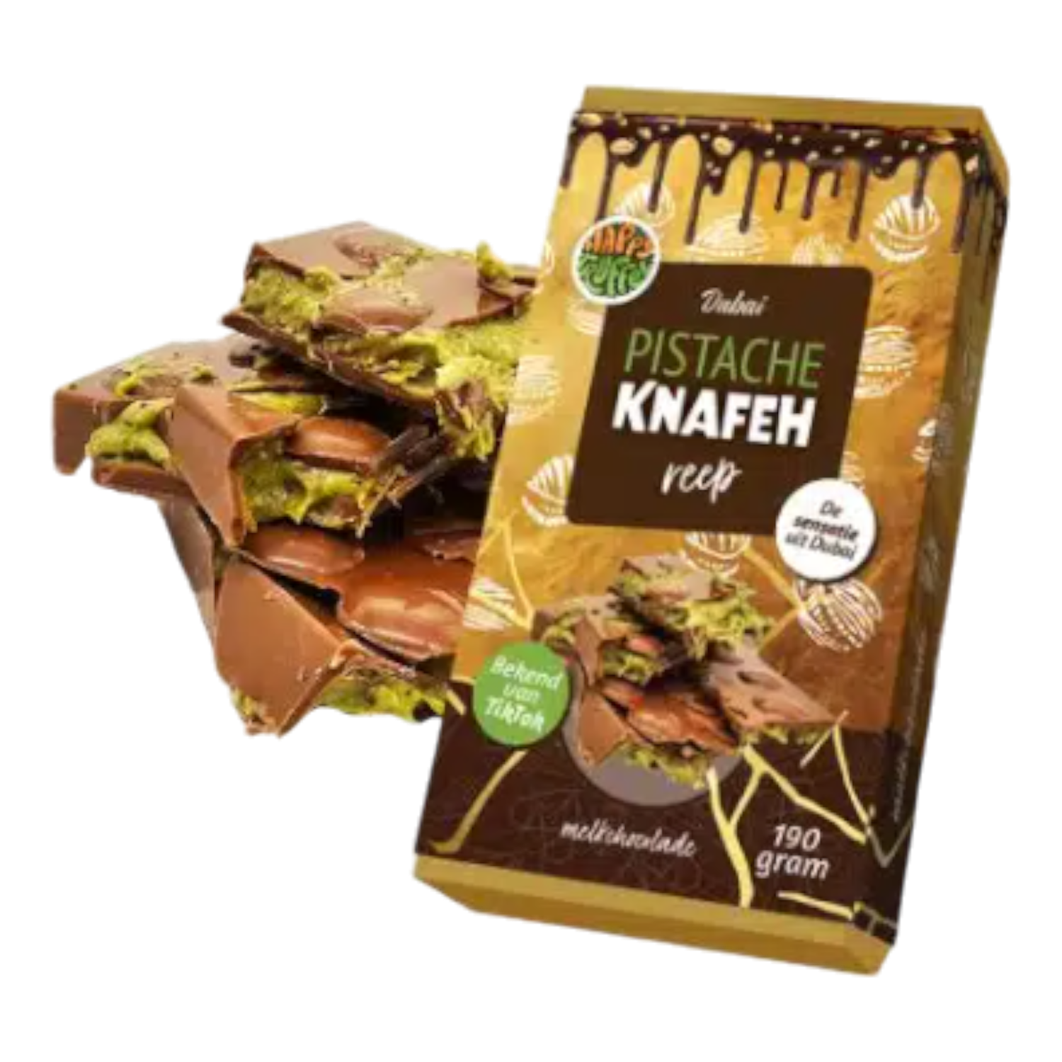 DUBAI KNAFEHREEP MELK TABLET 190gr