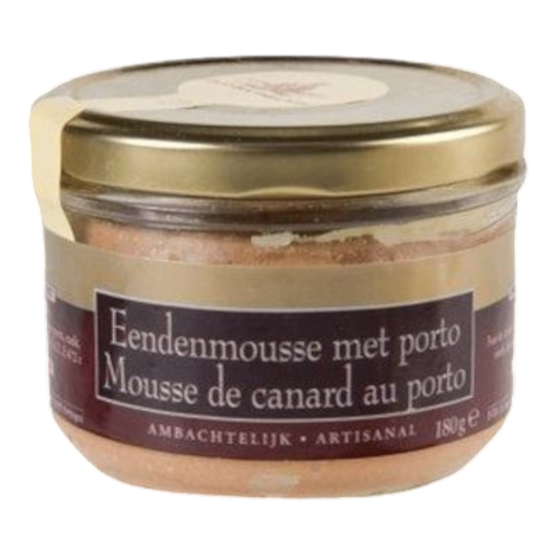 eendenmousse met porto 180g DE VEURN
