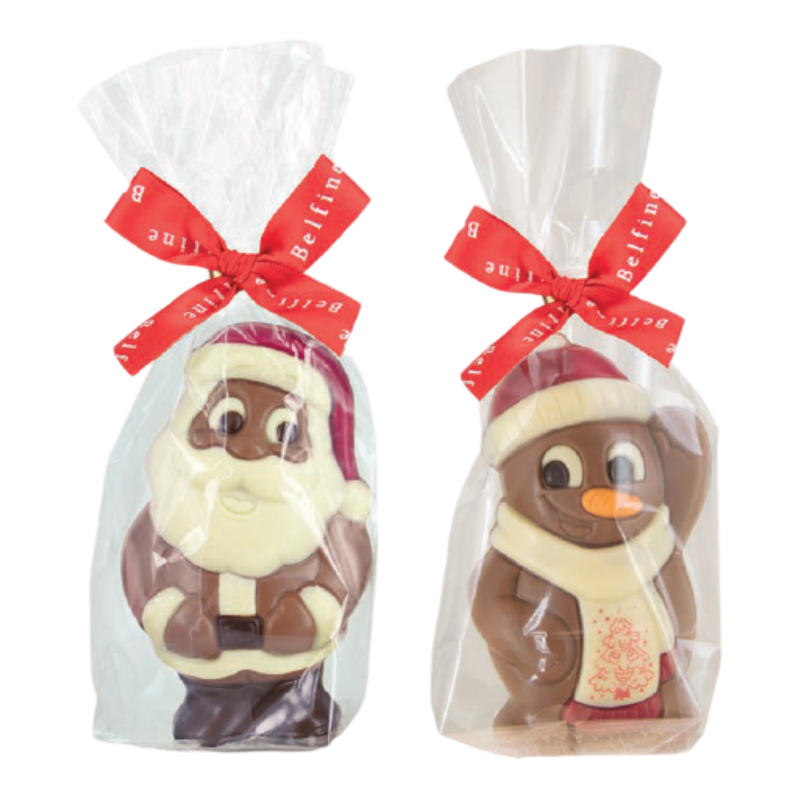 BELFINE ZAKJE KERSTMAN KARL of SNEEUWMAN ADAM 75gr