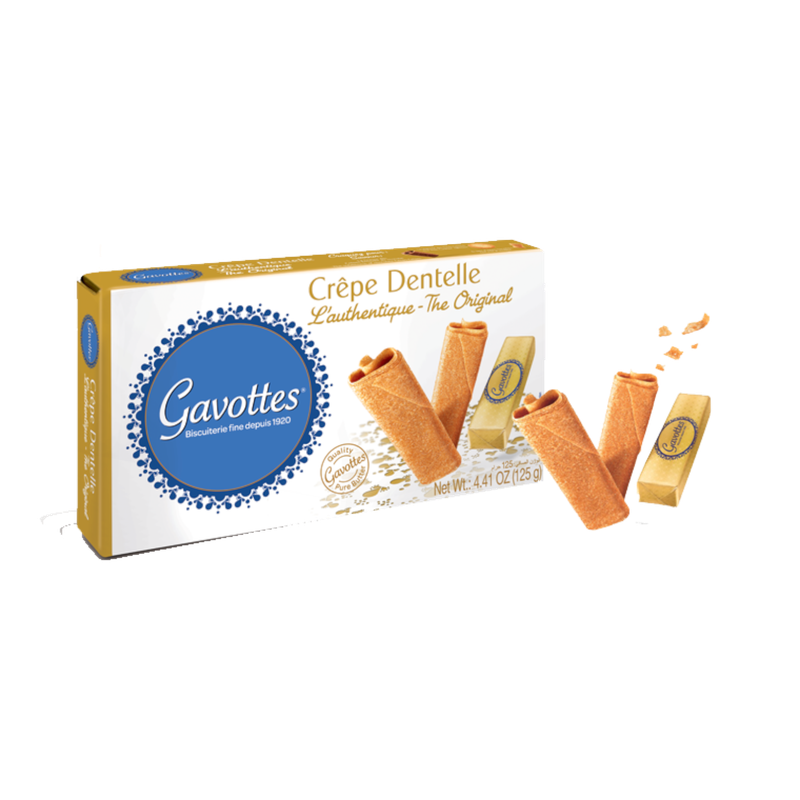 GAVOTTES CREPE DENTELL NATUUR 125GR