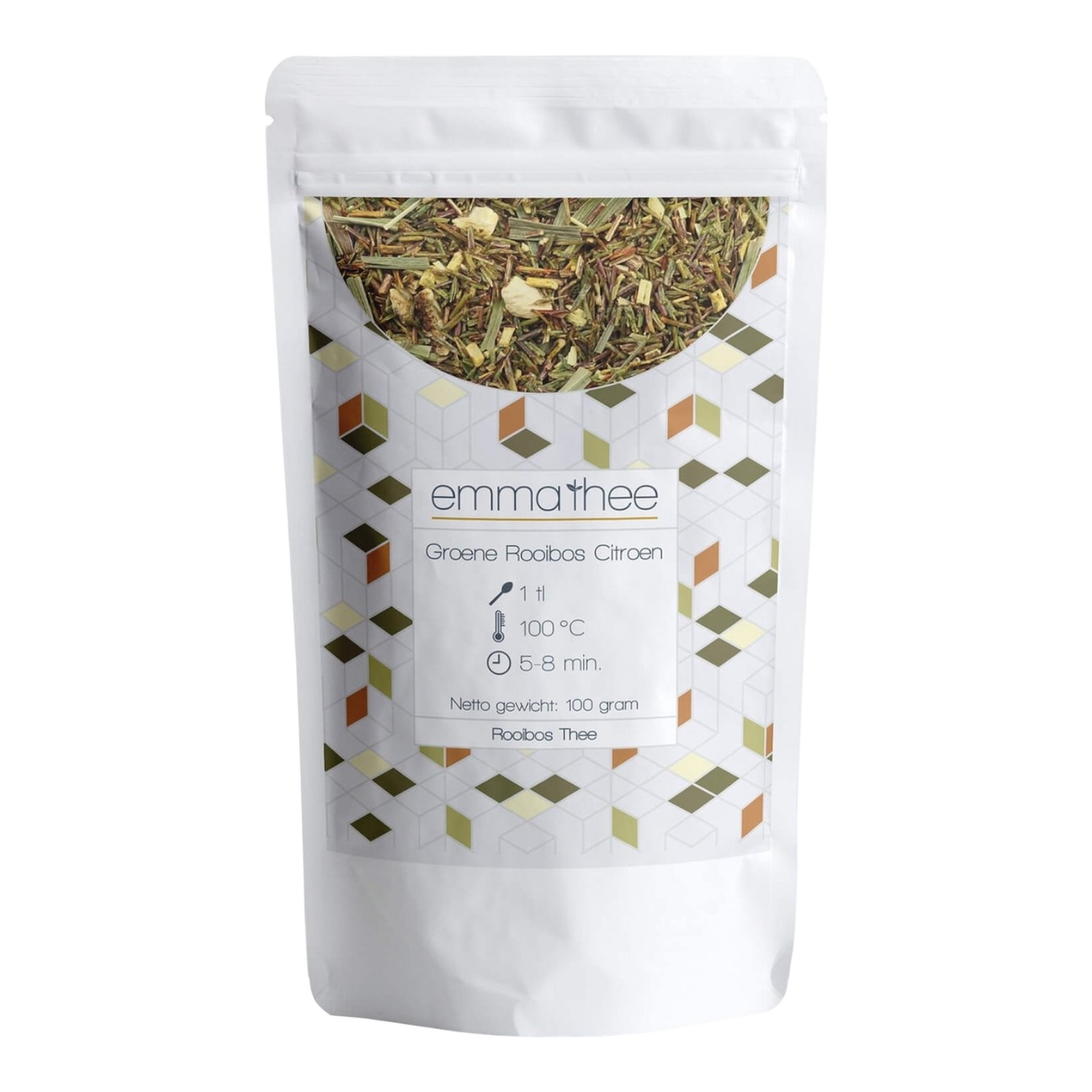 Groene Rooibos Citroen 100 gram