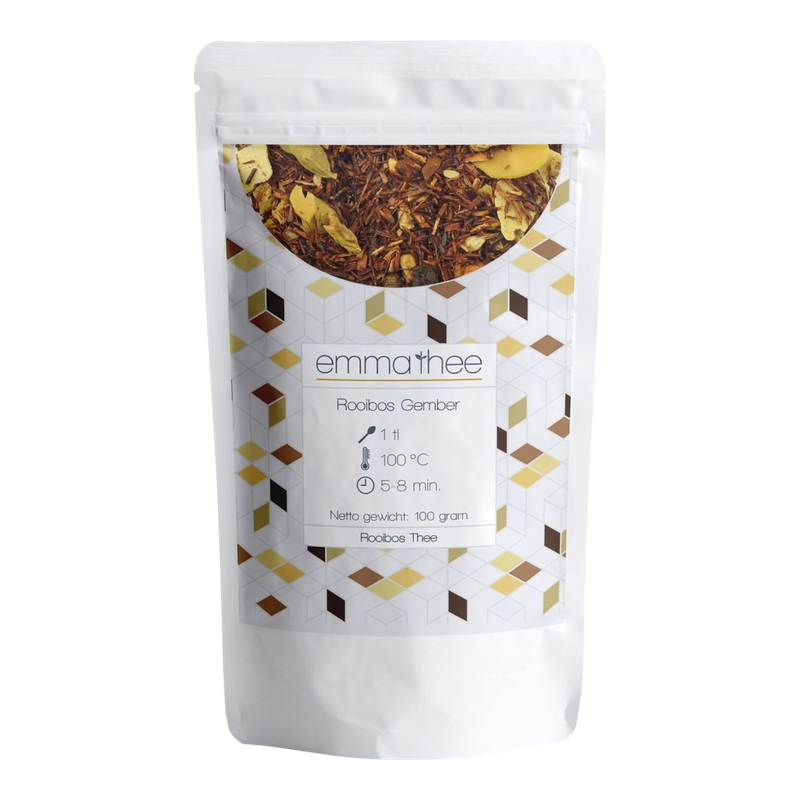 Rooibos Gember 100 gram
