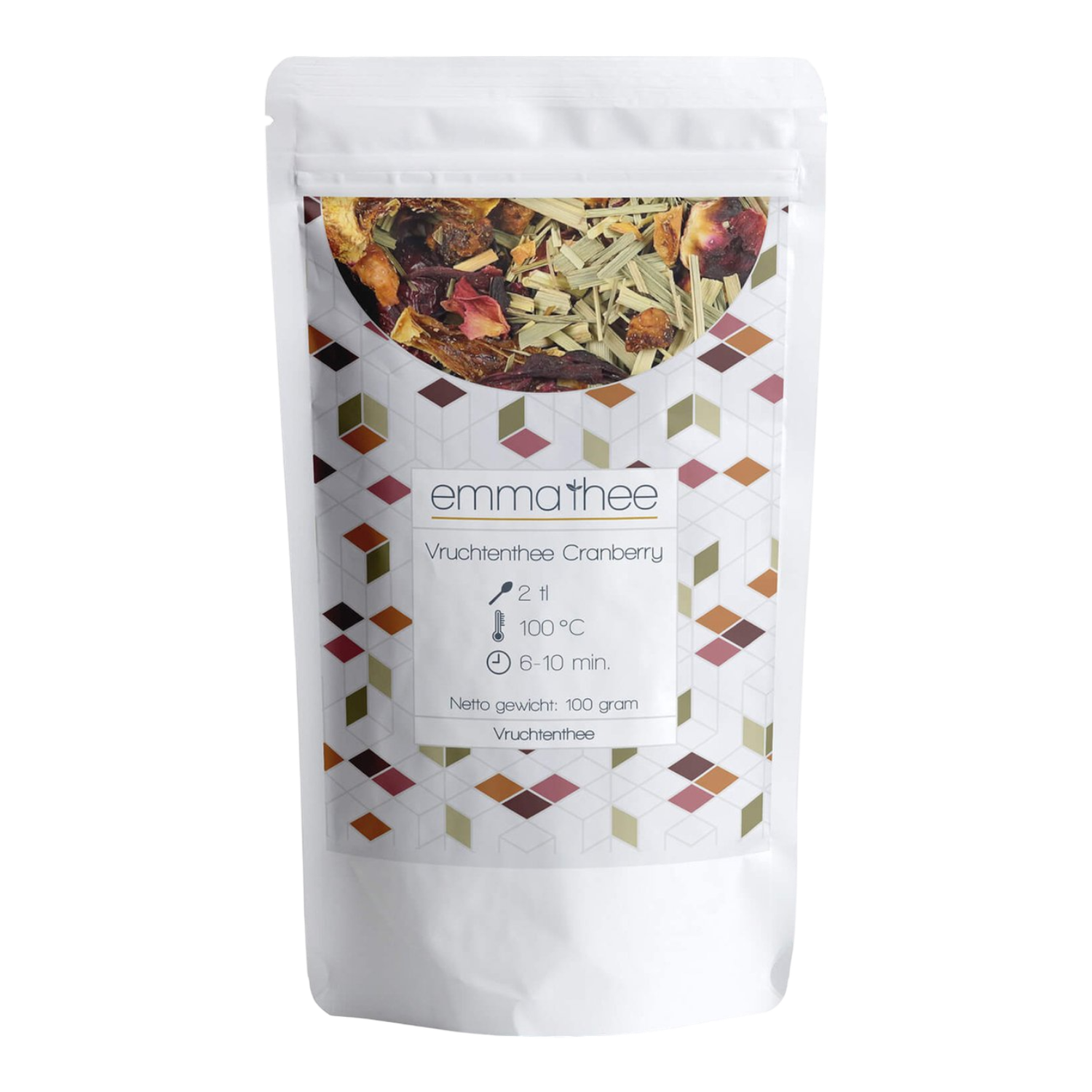 Vruchtenthee Cranberry 100 gram