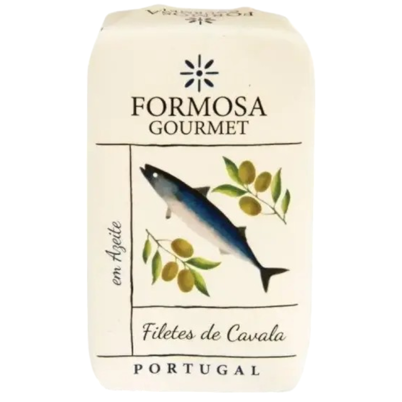 Formosa Gourmet makreelfilets olijfolie 120g