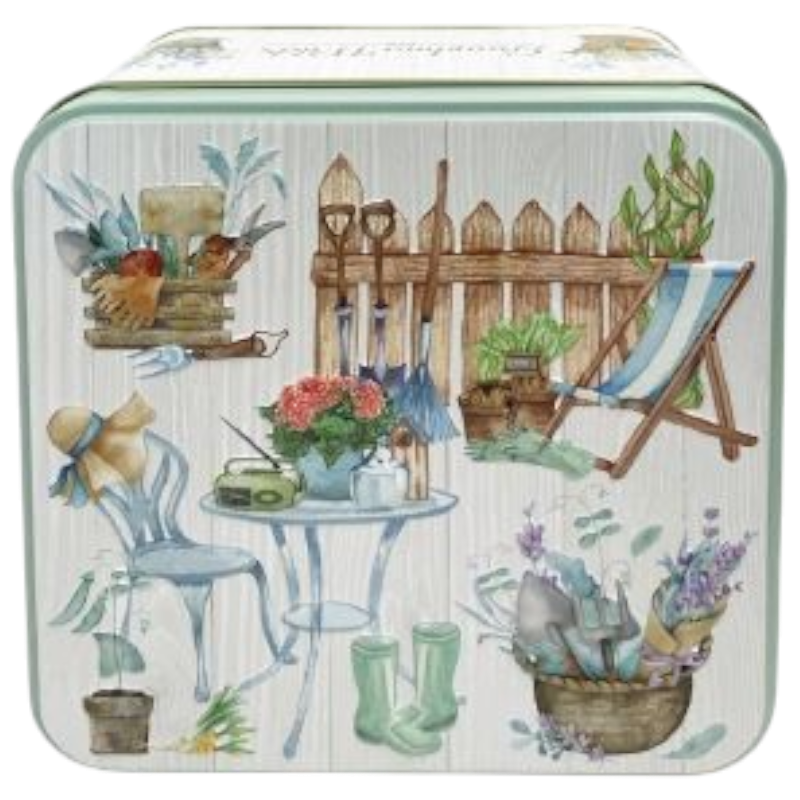 Tuinretreat Blik Honing &amp; Havermout Biscuits 200g