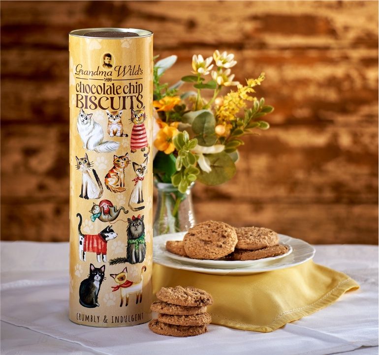 Grandma Wild&#39;s Reuzenkoker Katten in Truien 200g