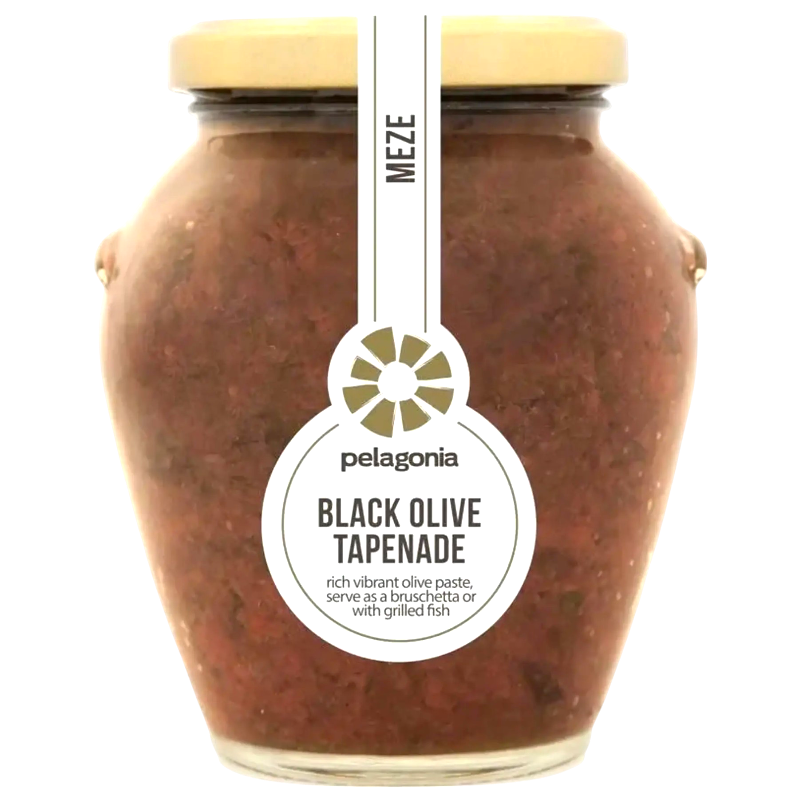 Pelagonia tapenade zwarte olijven 300g
