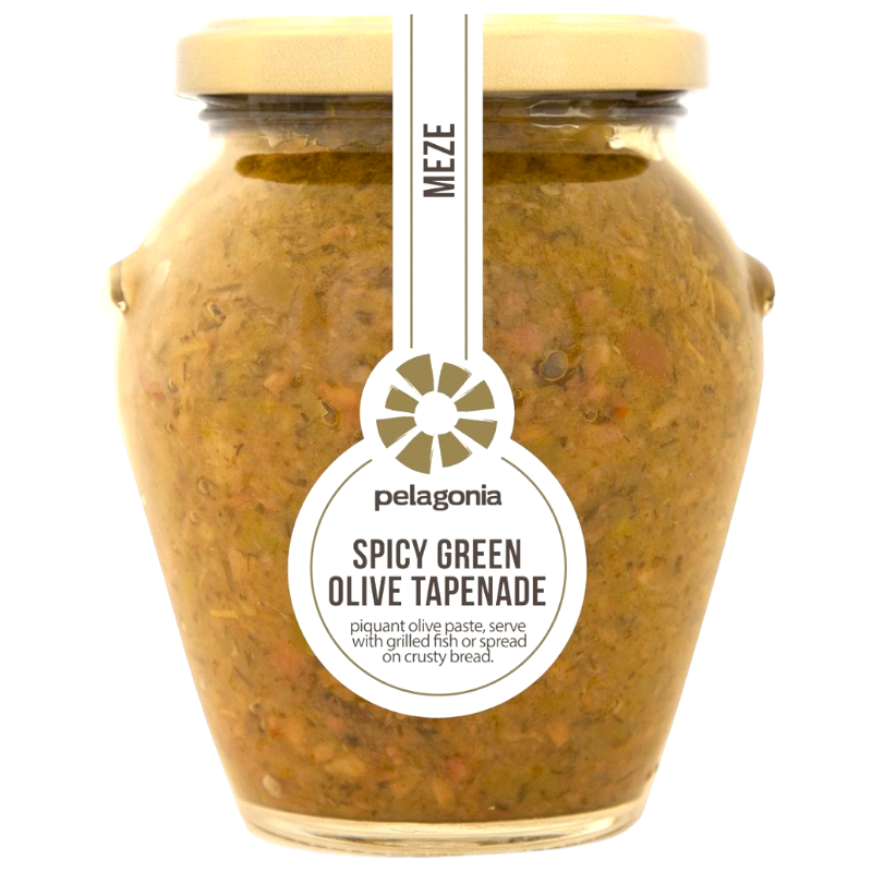 Pelagonia tapenade groene olijven (pikant) 300g