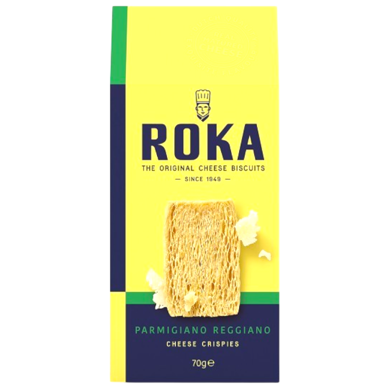 ROKA CRISPIES PARMEGIANO CHEESE 70GR