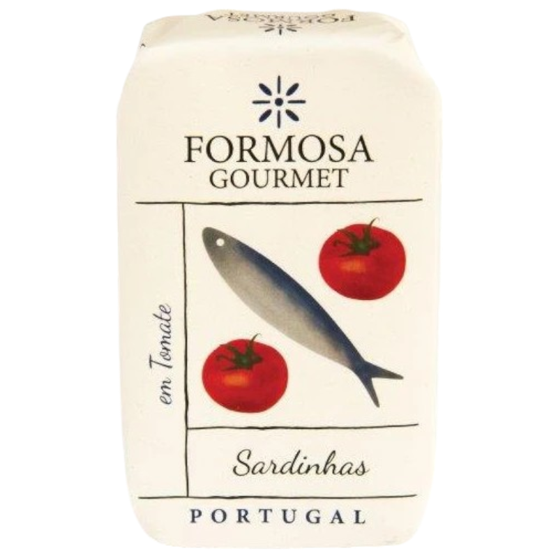 Formosa sardines tomaat 110g