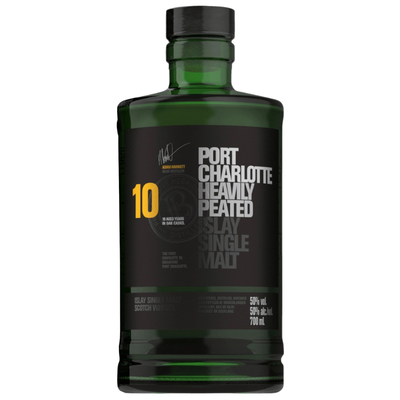 Whisky Bruichladdich Port Charlotte 10Y 50° - 0,7L
