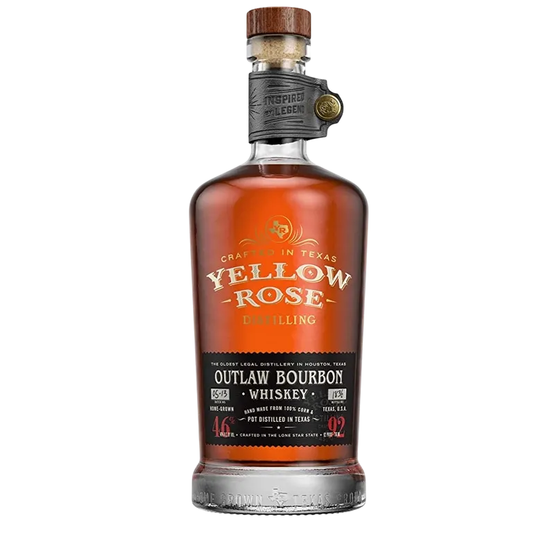 Whisky Yellow Rosé Outlaw Bourbon 46° - 0,7L