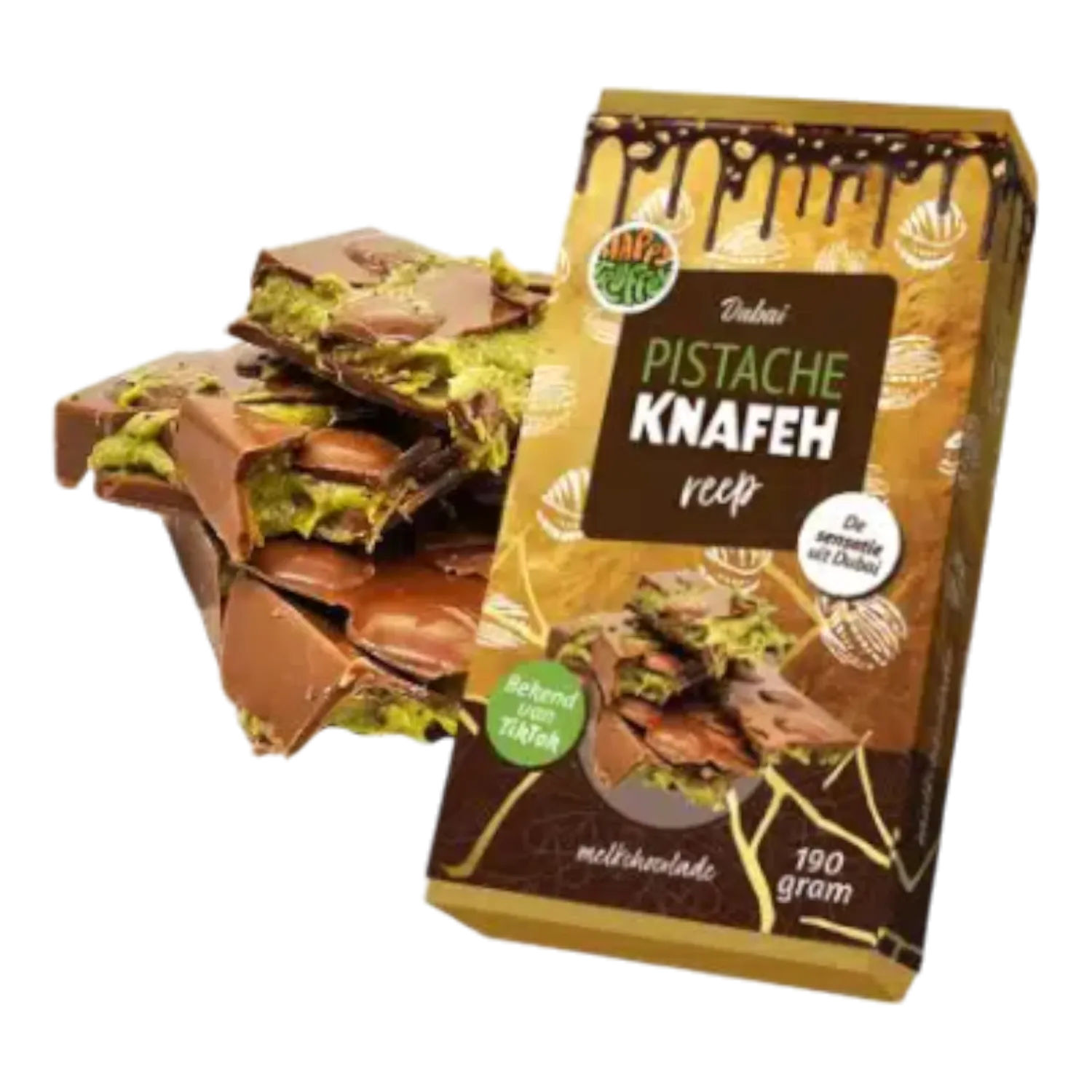 DUBAI KNAFEHREEP MELK TABLET 190gr
