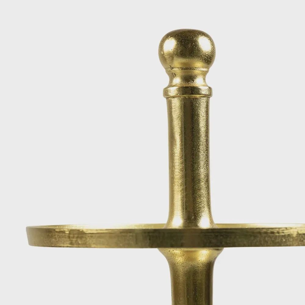 Etagère rond goud 4 lagen 135cm