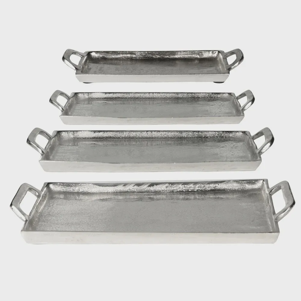 Dienblad champange goud 21x11cm