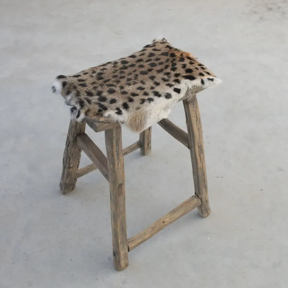 Vacht konijn panter 40cm