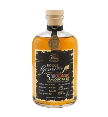 Zuidam Rogge Genever Oloroso Moscatel 5Y 38° - 1L