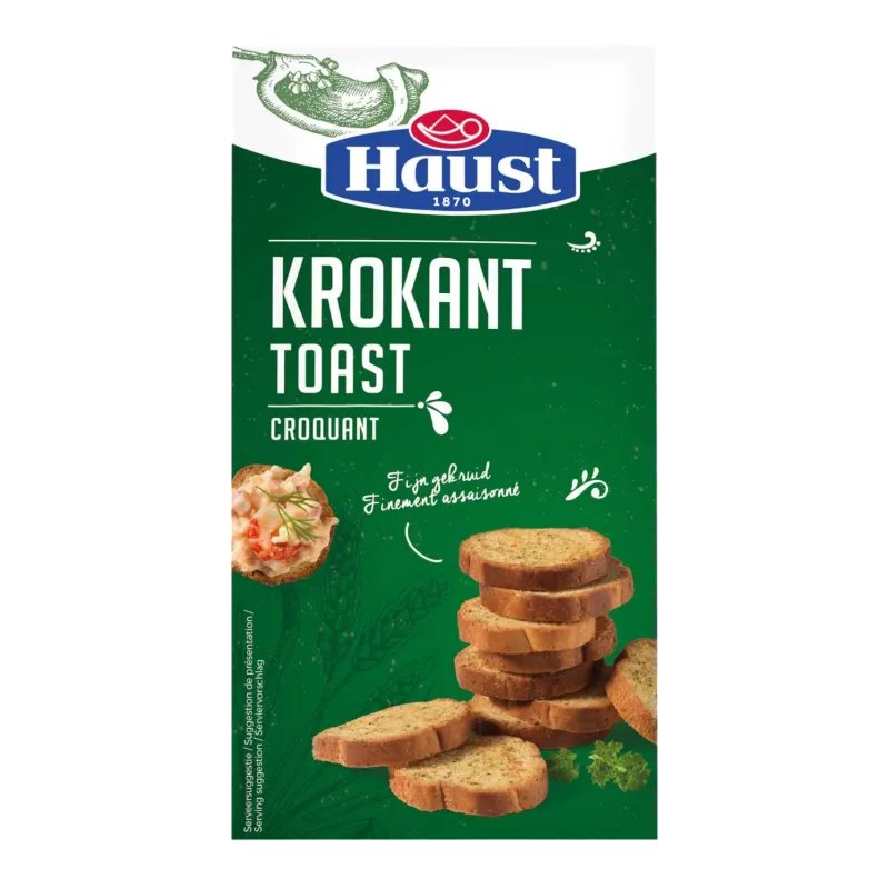HAUST KROKANT TOAST In Doosje 100GR