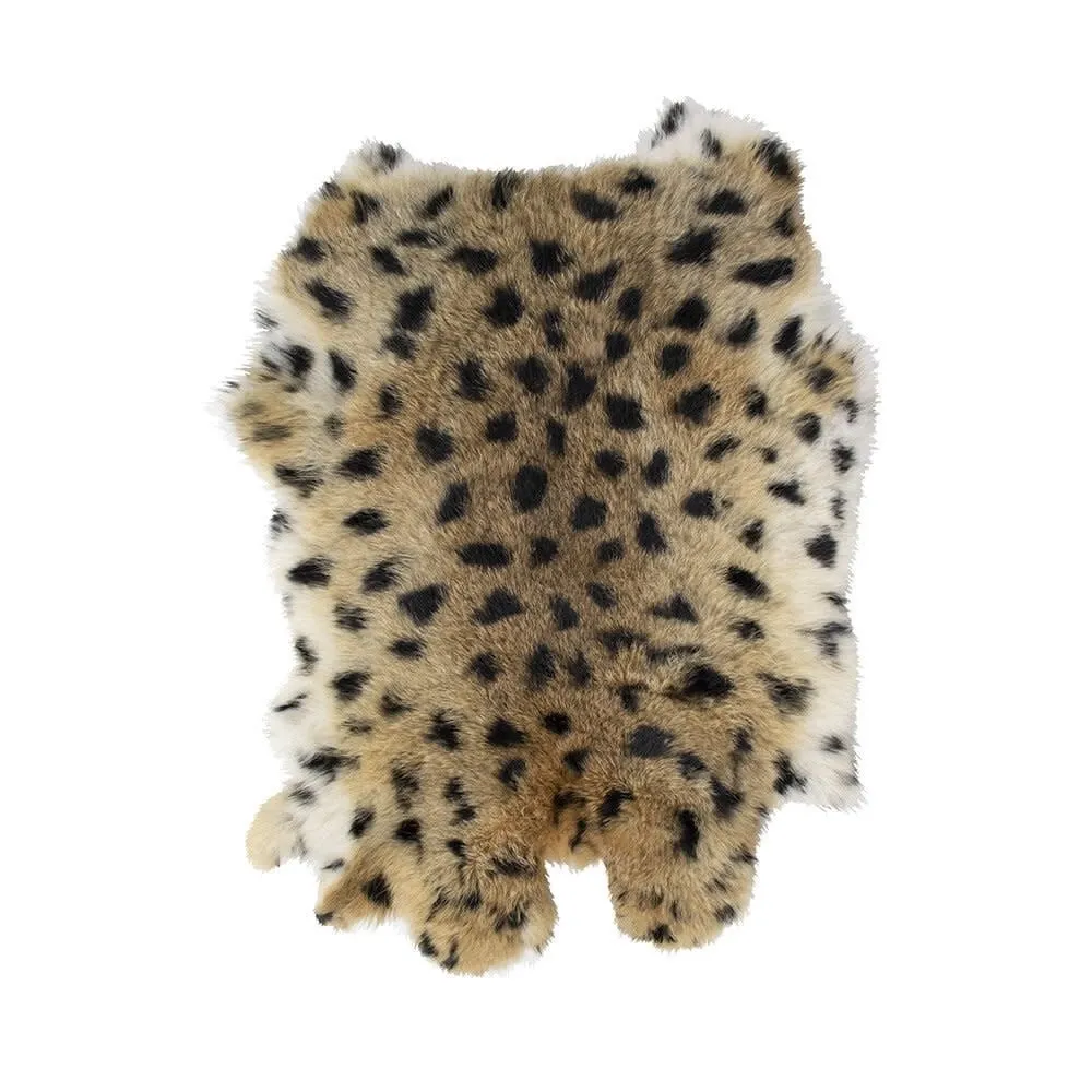 Vacht konijn panter 40cm