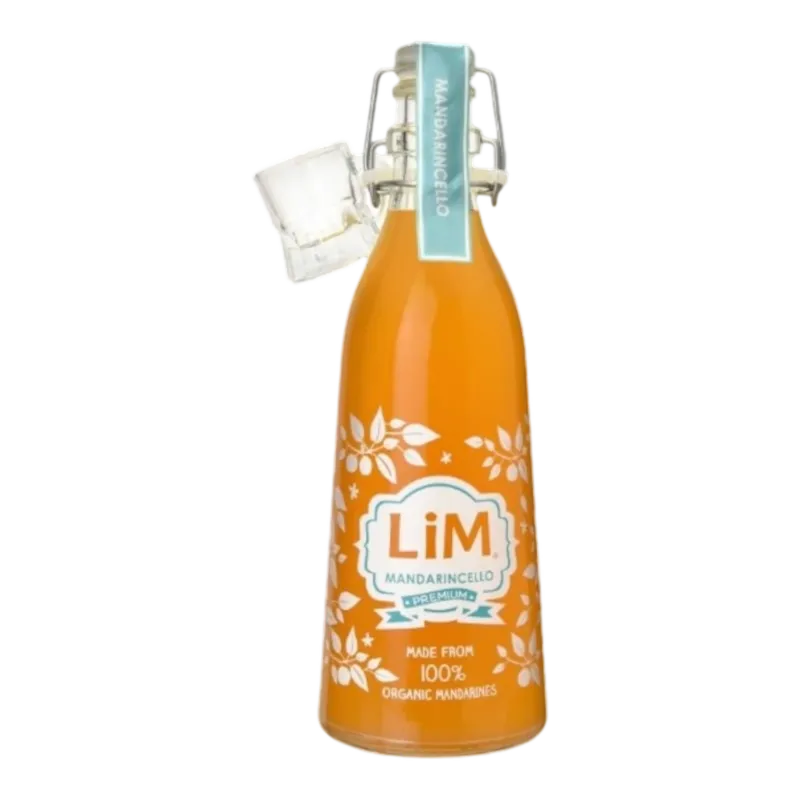 LIM - MANDARINCELLO - MADE FROM 100% ORGANIC MANDARINS 70CL / 37,5%