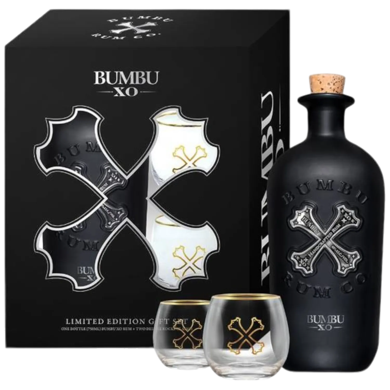 Bumbu XO Rum Gift Set 40° - 0.7L