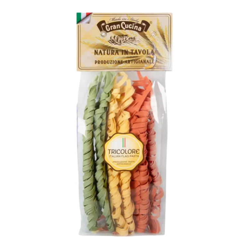 GRAN CUCINA PASTA TAGLIATELLE TRICOLORE 250gr
