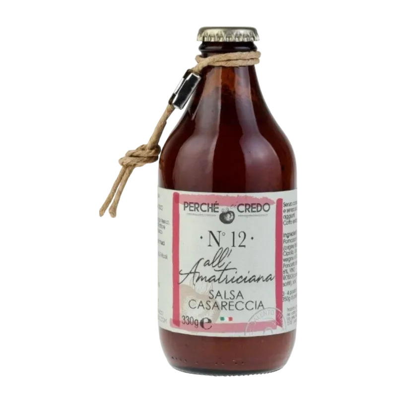 Perche Ci Credo tomatensaus N°12 all′ amatriciana 330g