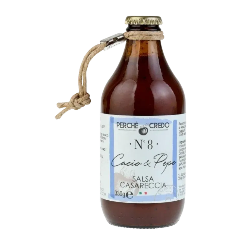 Perche Ci Credo tomatensaus N°8 cacio &amp; pepe 330g