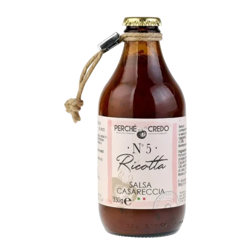 Perche Ci Credo tomatensaus N°5 ricotta cheese 330g